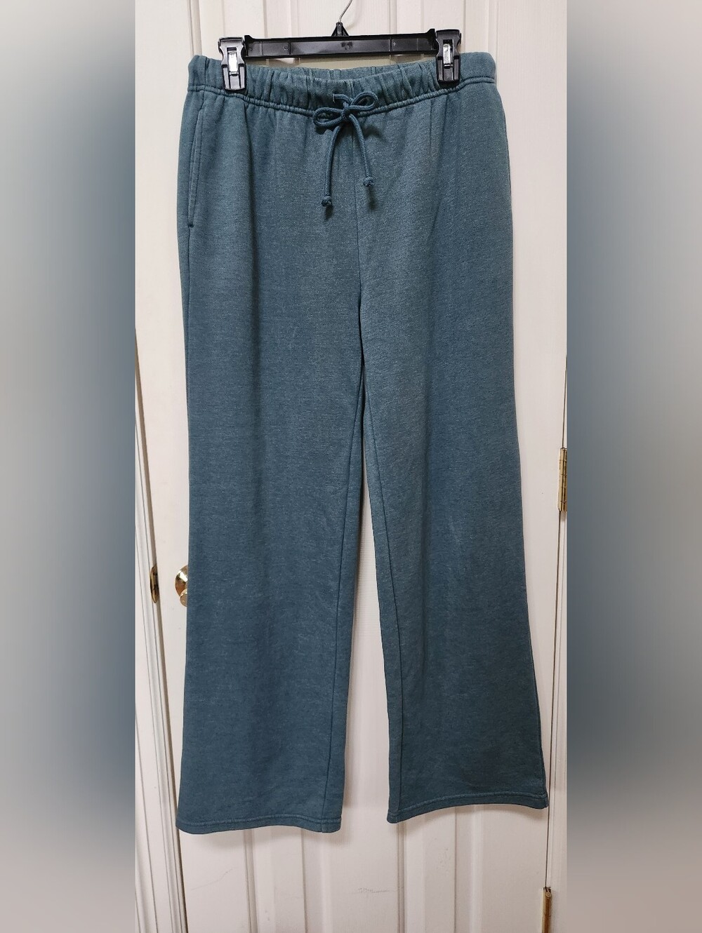 Men's Wide-Leg Drawstring Sweatpants (S)
